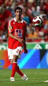 Di María with Benfica in 2007