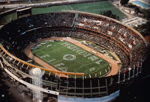 View of the stadium during the opening of the 1978 FIFA World Cup