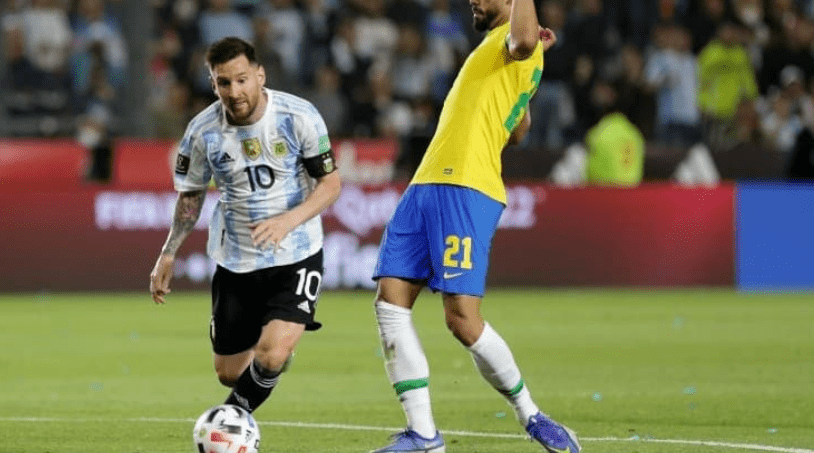 Lionel Messi vs Barazil