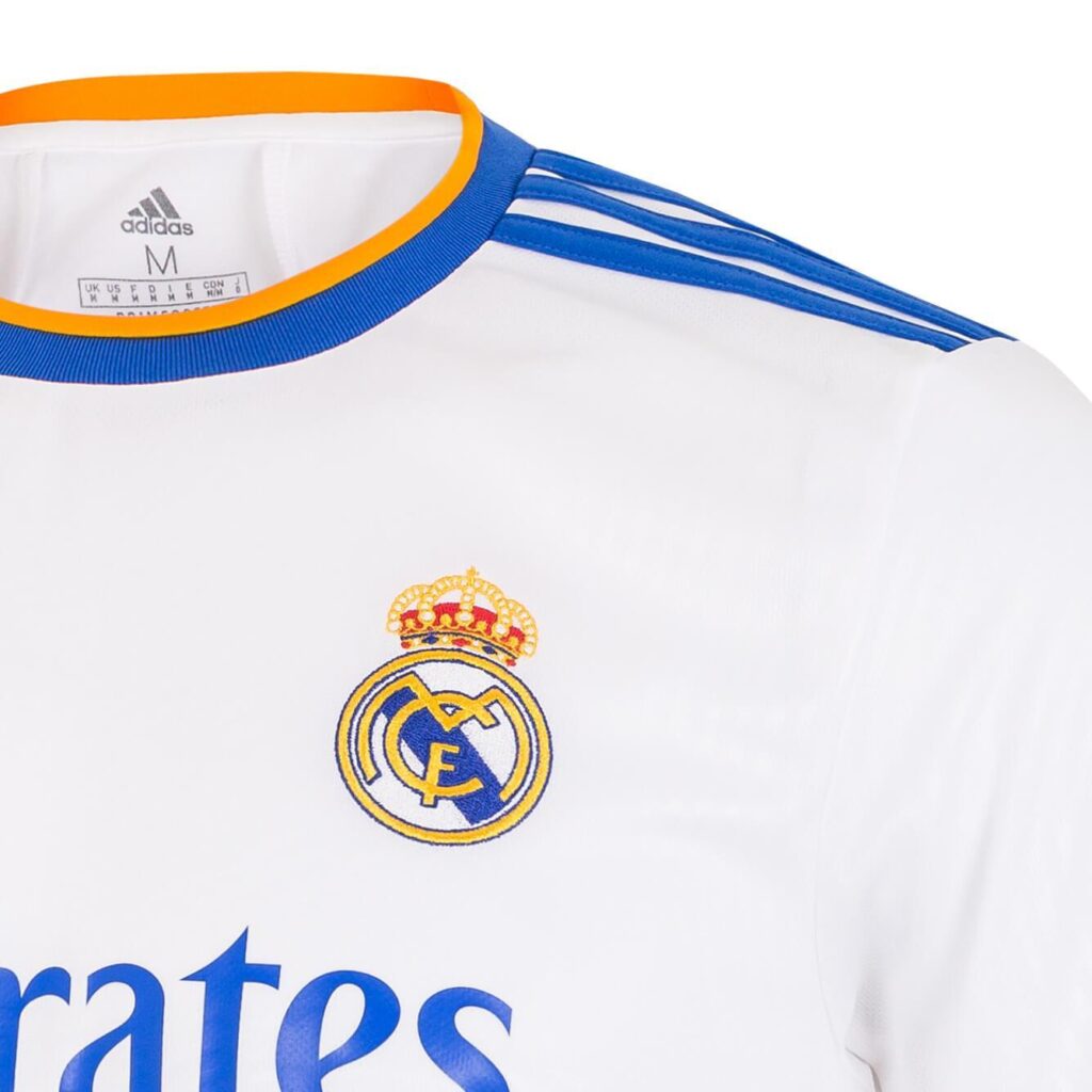 Real Madrid CF Home Shirt logo Side