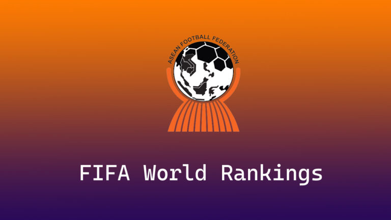 FIFA World Rankings of ASEAN Football Federation (AFF) Teams