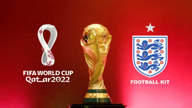 England Kit World Cup 2022, Home and Away by Nike