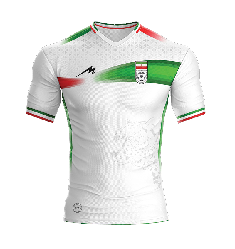 Iran Kit World Cup 2022, Home and Away by Majid Football Arroyo