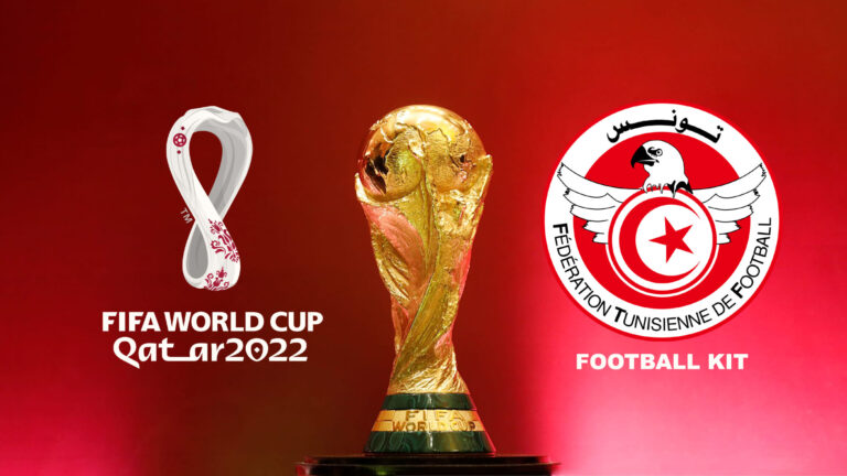 Tunisia Kit World Cup 2022, Home and Away by Kappa