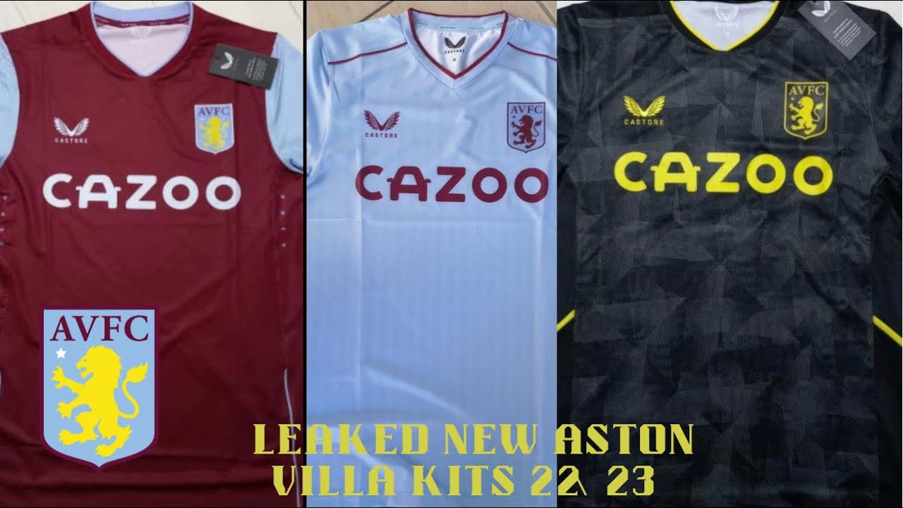 Aston Villa 2022/23 Football Kit