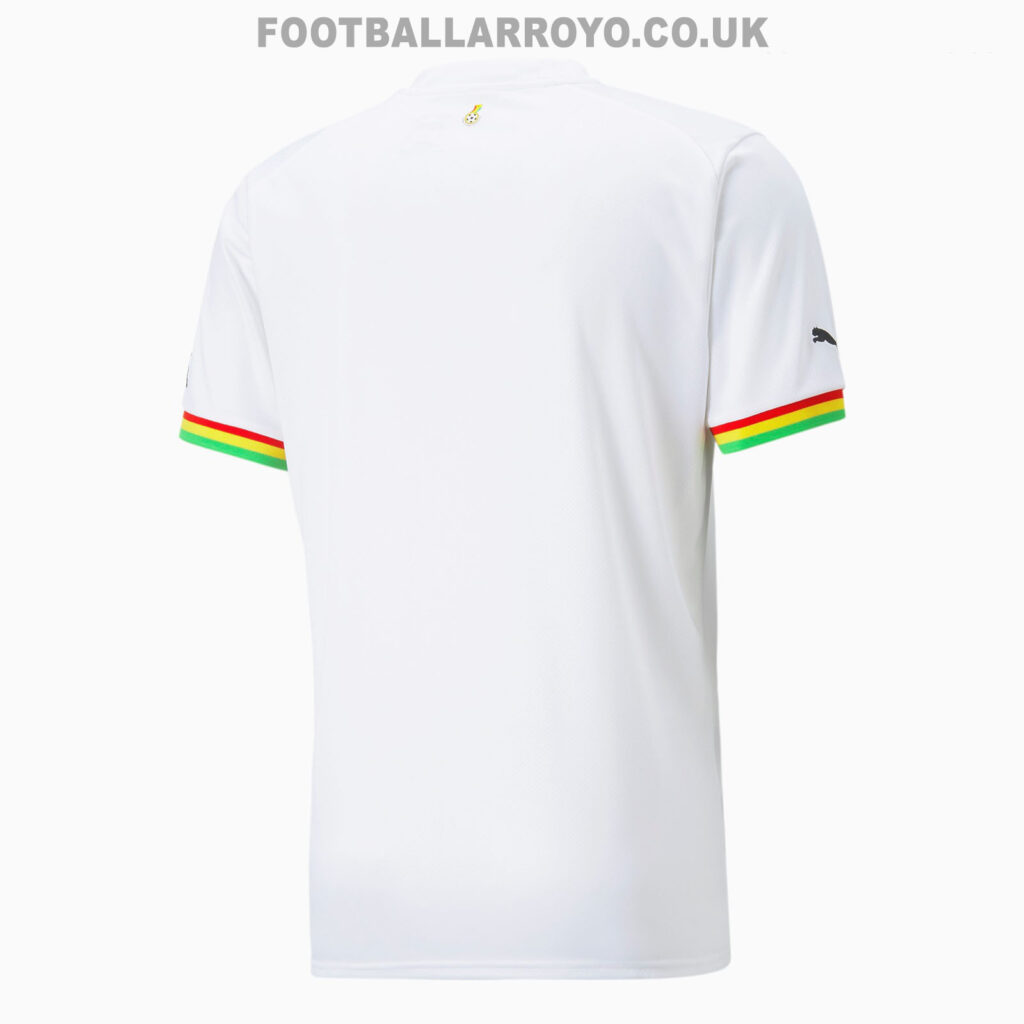Ghana World Cup 2022 Home Kit Back