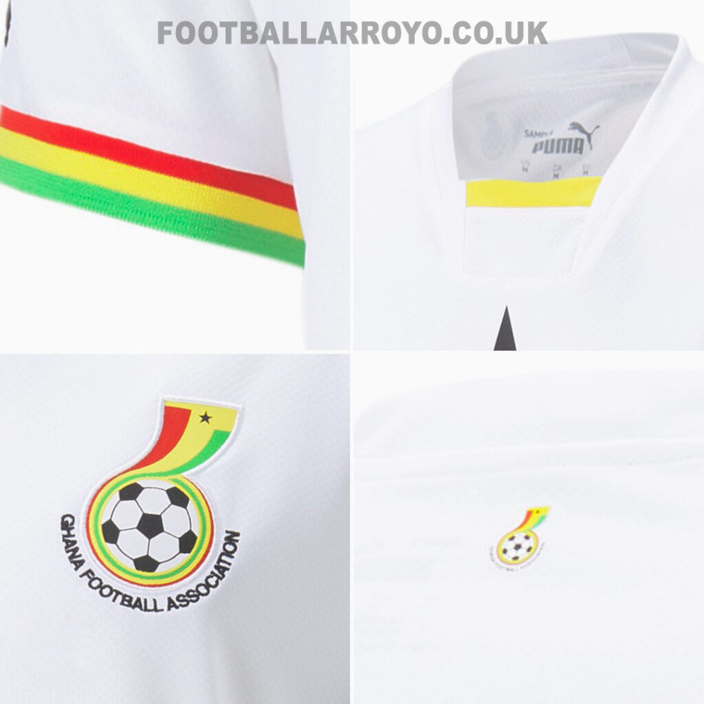 Ghana World Cup 2022 Home Kit Features