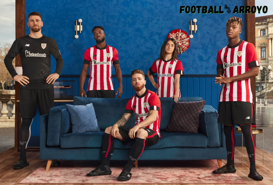 Athletic Club 2022-23 Kit, Home, Away, and Third Kit by New Balance