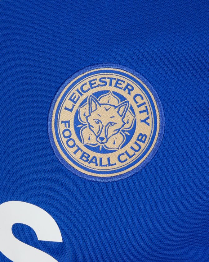 Leicester City 2023-24 Home Kit Club Logo