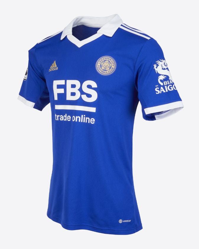 Leicester City 2023-24 Home Kit Right
