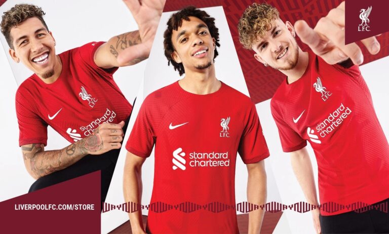 Liverpool 2023/24 Kit, Home, Away and Third Jersey by Nike
