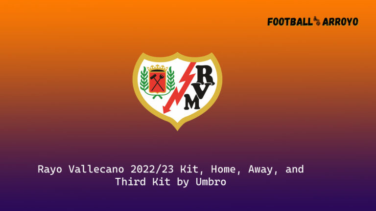 Rayo Vallecano 2022/23 Kit, Home, Away, and Third Kit by Umbro