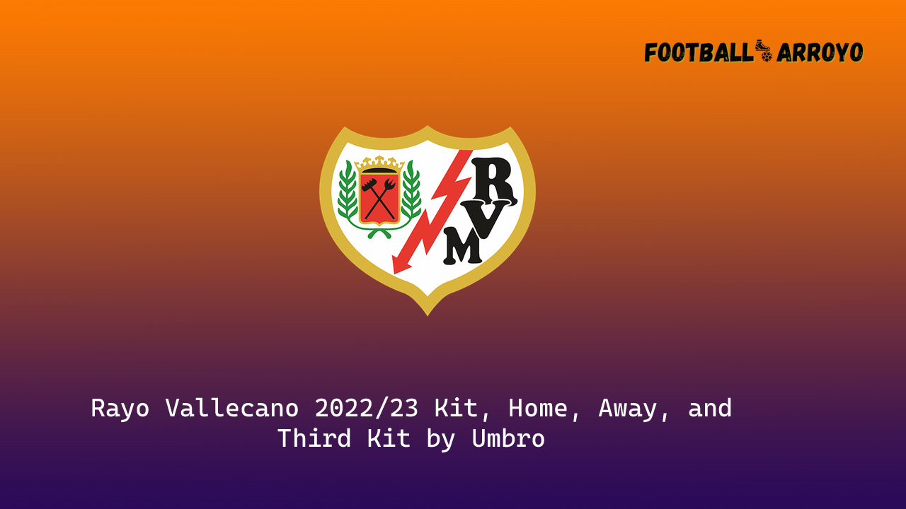 Rayo Vallecano 2022-23 Home Kit