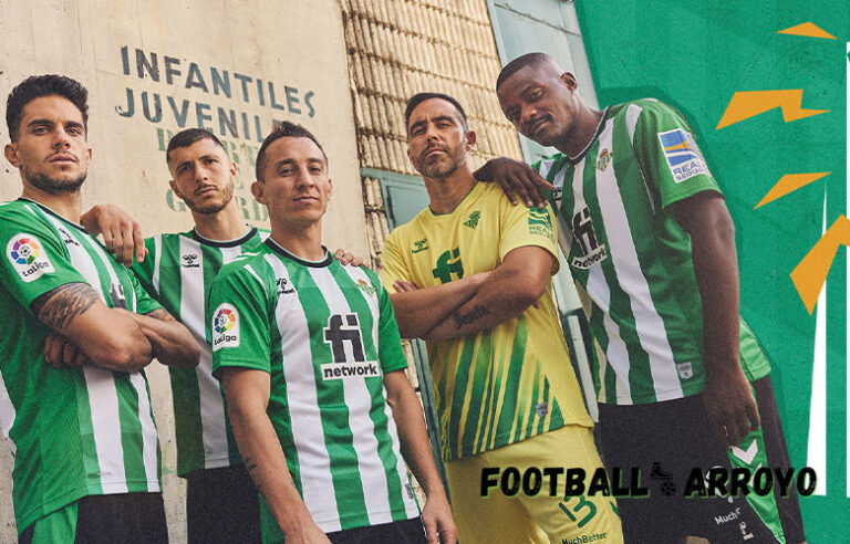 Real Betis Kit 2022/23, Home, Away, and Third Kit, Jersey by Hummel