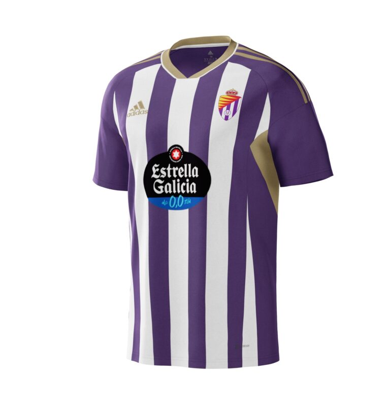 Real Valladolid CF 2022/23 Kit, Home, Away, and Third Kit by Adidas ...