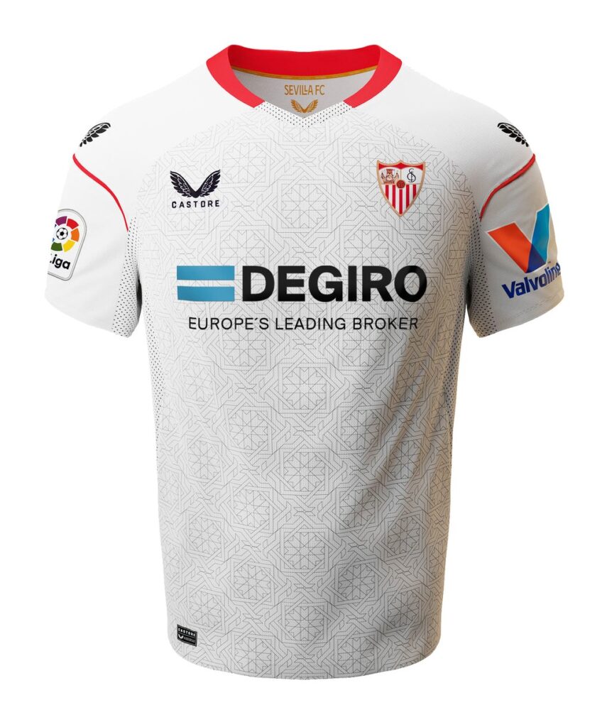 Sevilla FC 2022 23 Home Kit