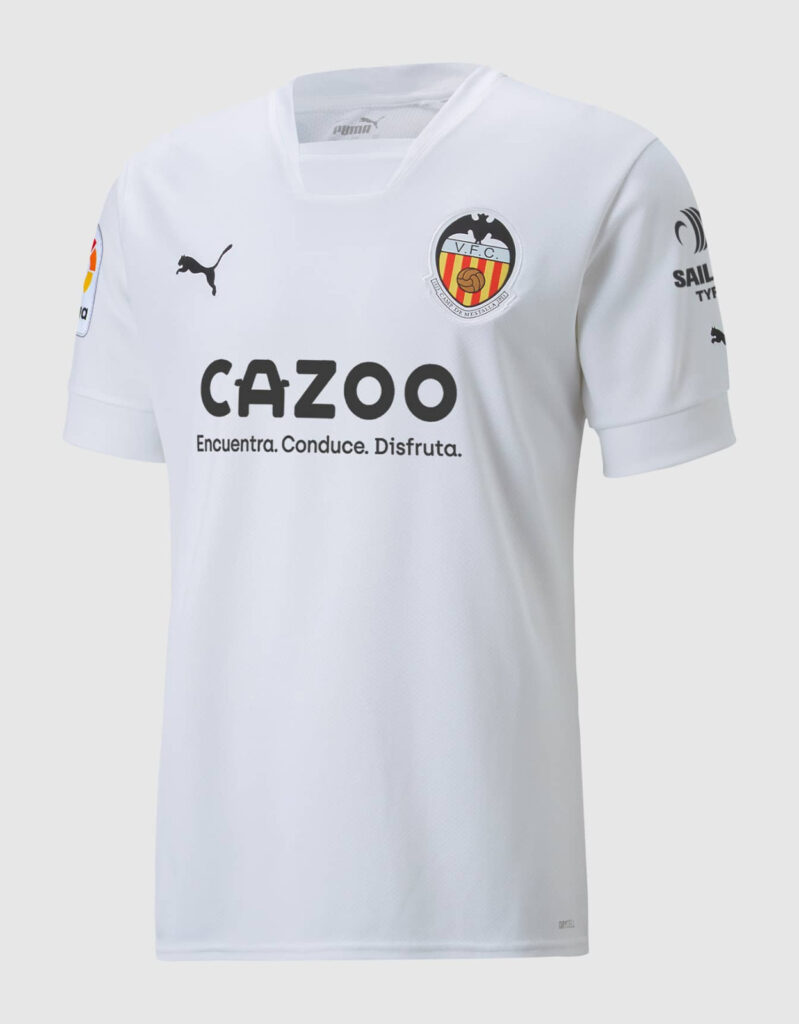 Valencia CF 2022 23 Home Kit