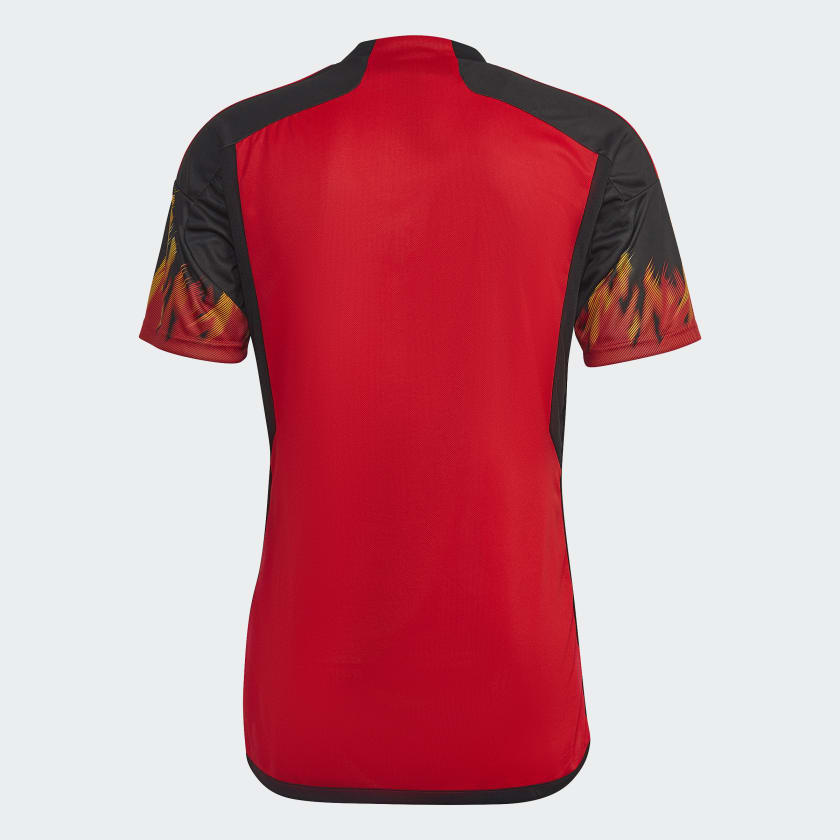Belgium World Cup 2022 Home Kit Back