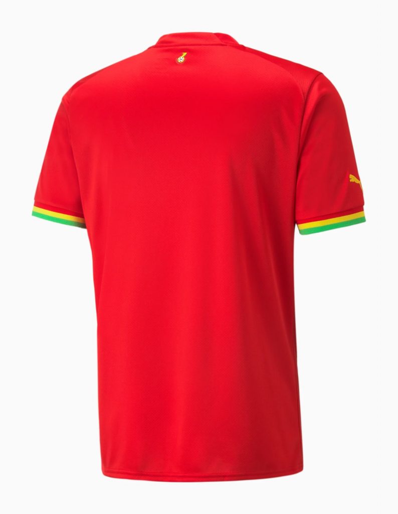 Ghana World Cup 2022 Away Kit Back