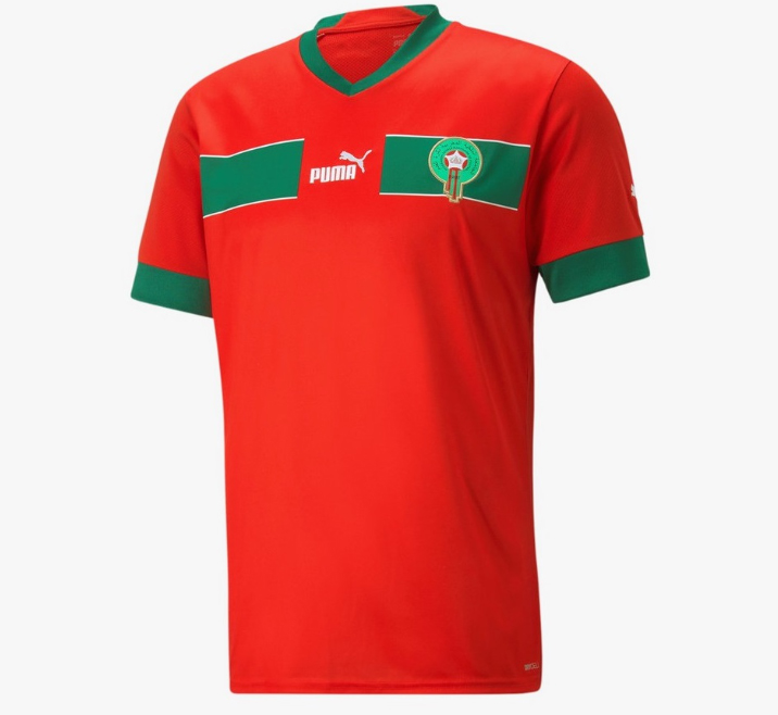 Morocco 2022 World Cup Home Kit