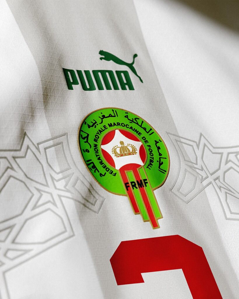 Morocco World Cup 2022 Away Kit Badges