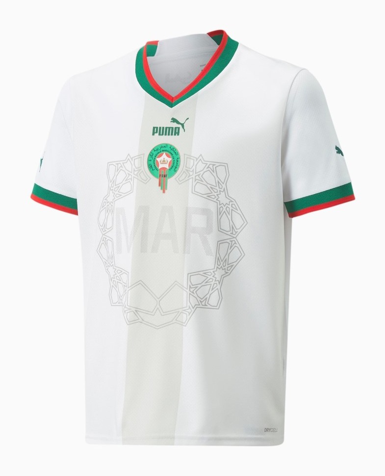 Morocco World Cup 2022 Away Kit Front