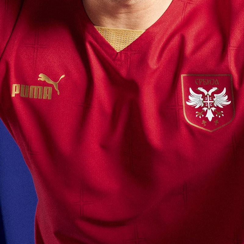 Serbia World Cup 2022 Home Kit Badges