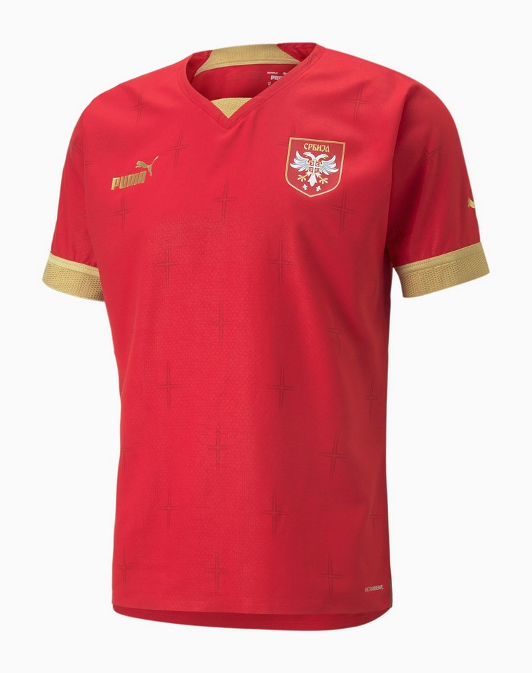 Serbia World Cup 2022 Home Kit Front