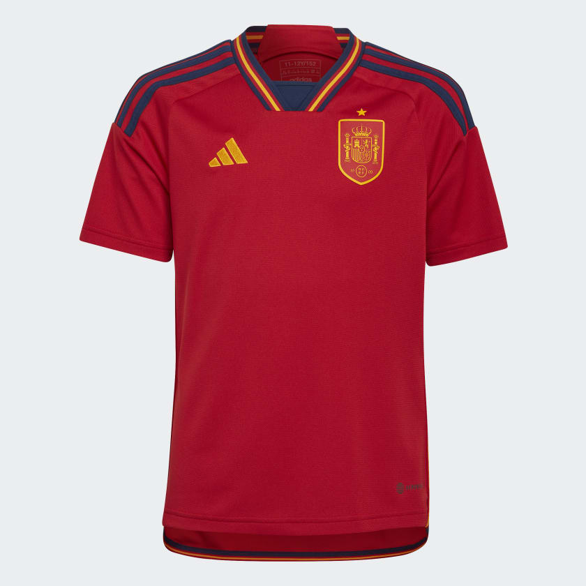Spain World Cup 2022 Home Kit Front