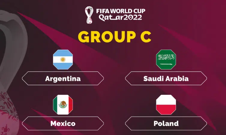 World Cup 2022 Group C, Argentina, Poland, Saudi Arabia, Mexico schedule, fixtures and rankings