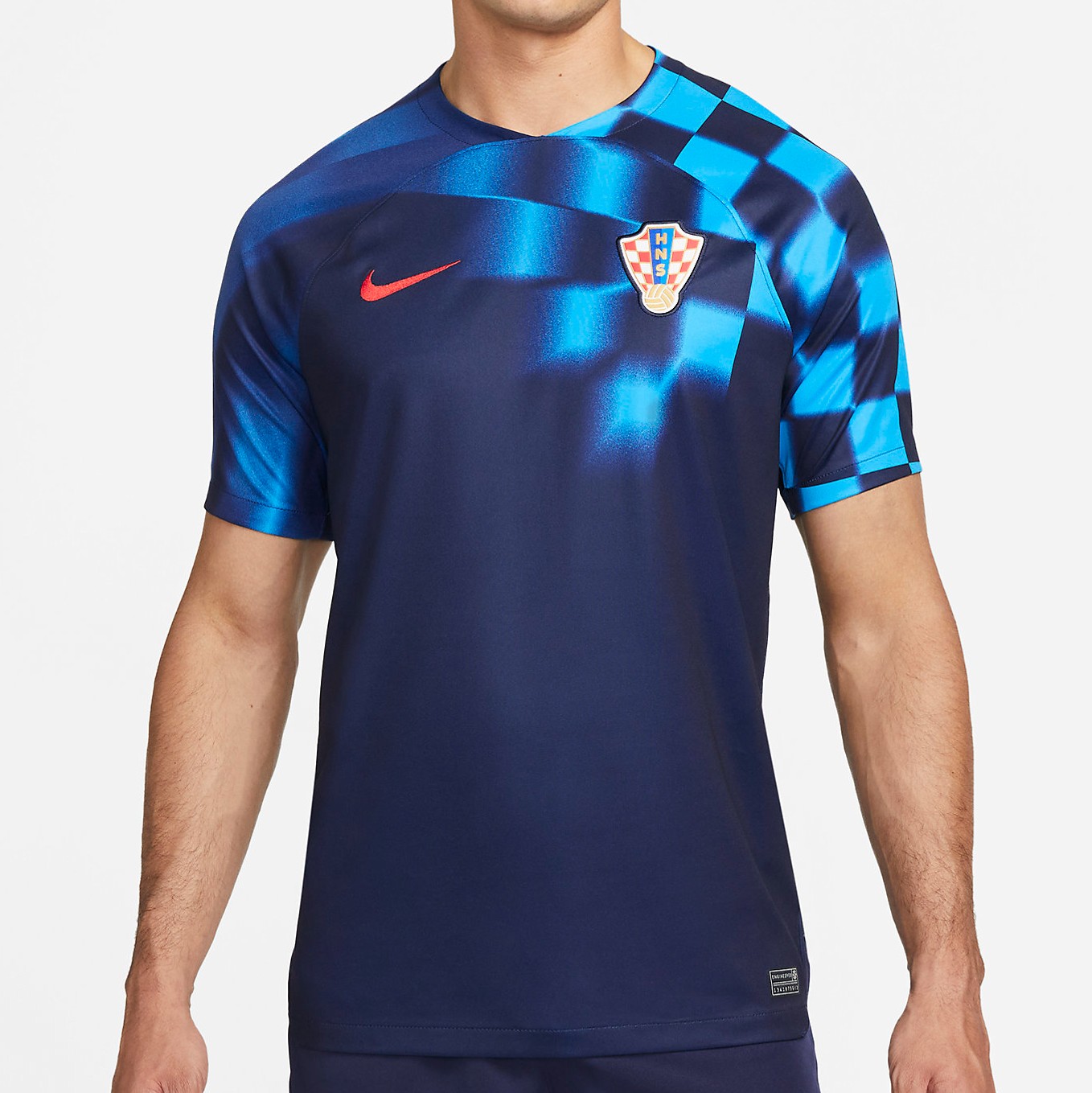 Croatia FIFA World Cup 2022 Away Kit Front Wear