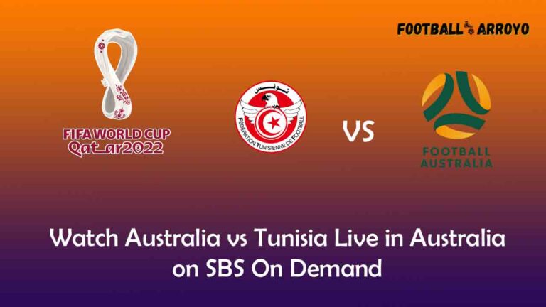 Watch Australia vs Tunisia Live in Australia on SBS On Demand