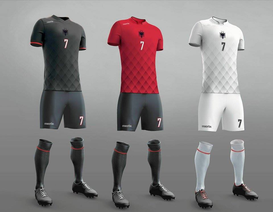 Albania National Football Team Kit