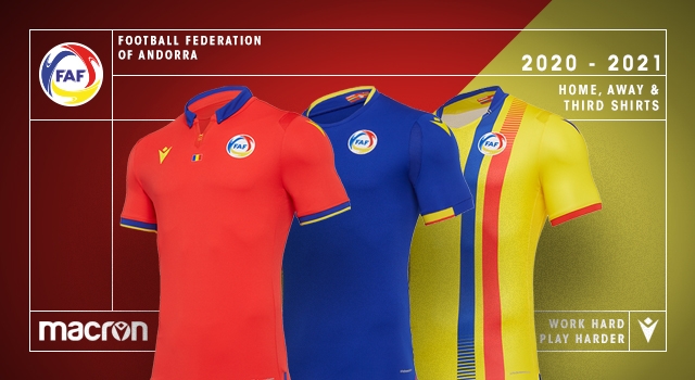 Andorra National Football Team kit 1