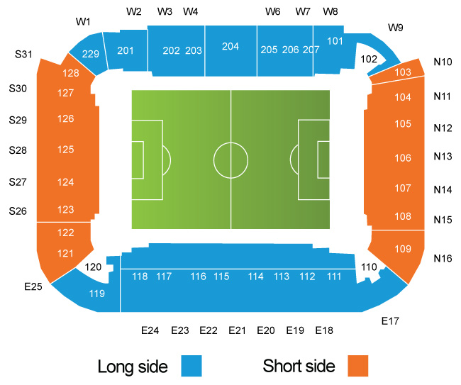 Cardiff City Stadium Seating Plan