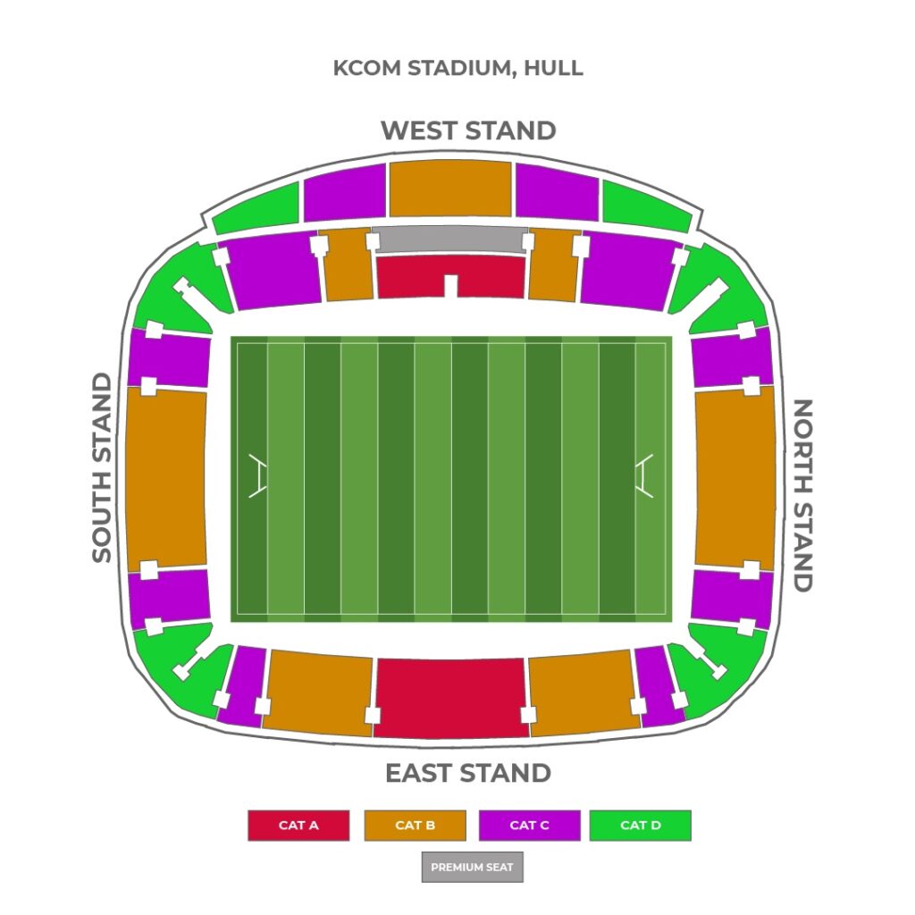 KCOM Stadium Seating Plan