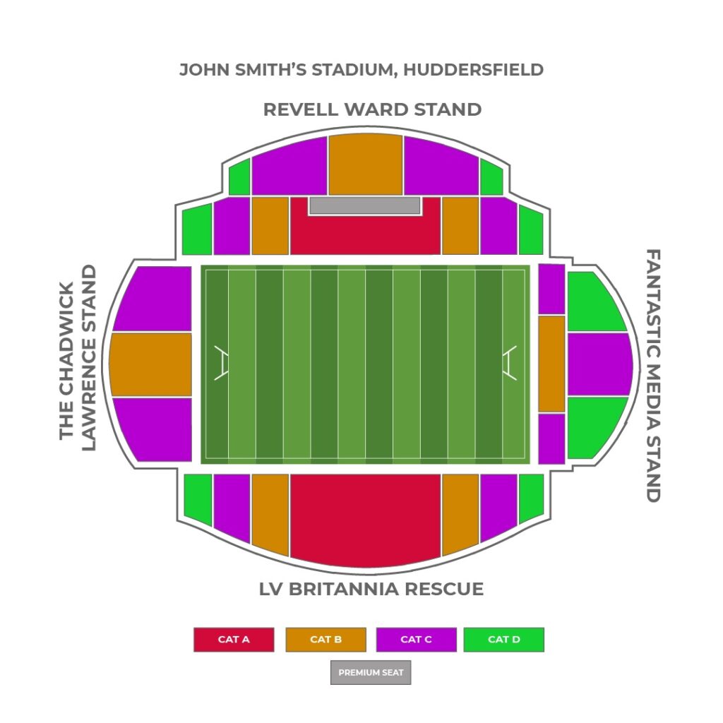 Kirklees Stadium Seating Plan