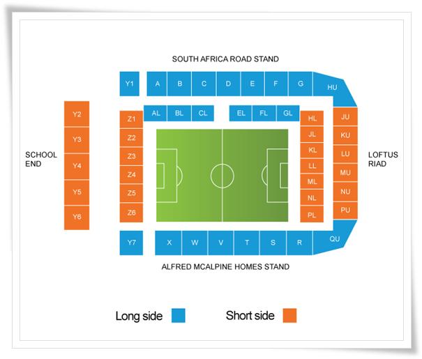 Loftus Road Stadium Seating Plan