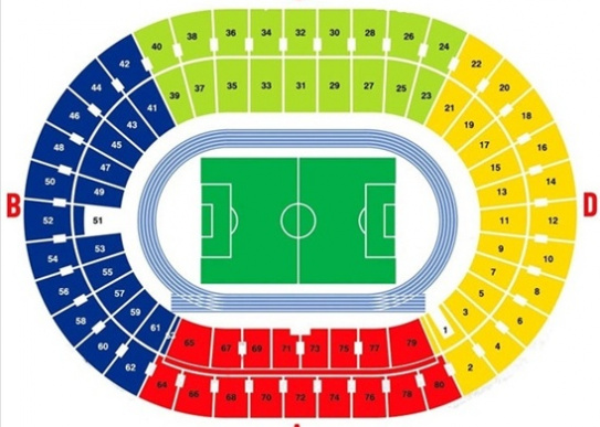 Martínez Valero Stadium Seating Plan
