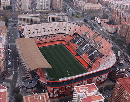 Mestalla Stadium, Capacity Tickets, Seating Plan, Records, Location, Parking