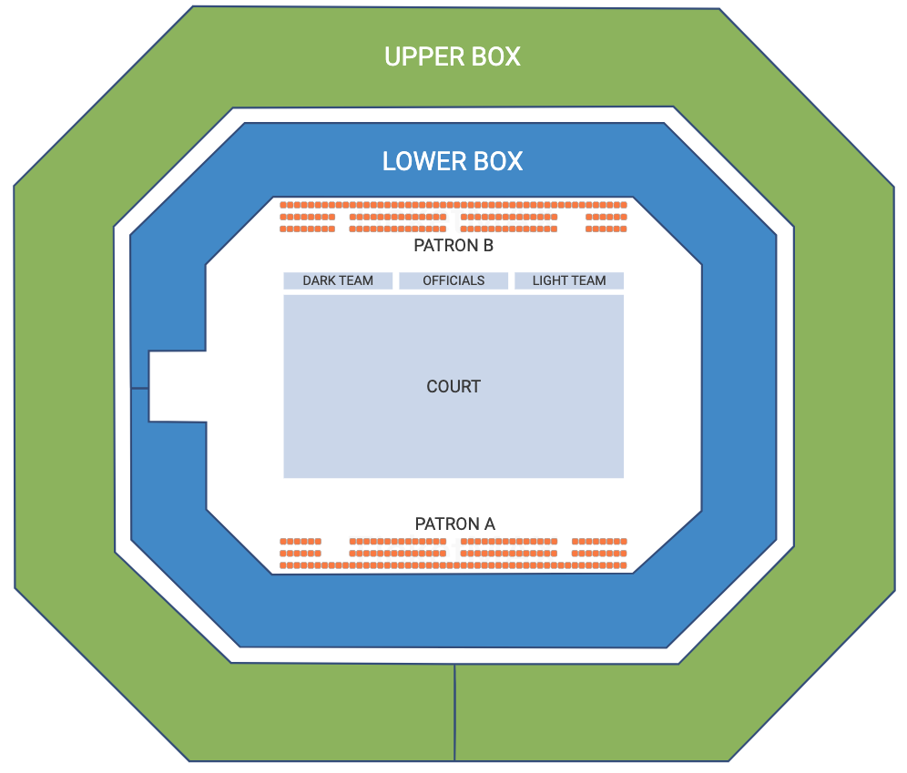 Rizal Memorial Stadium Seating Plan