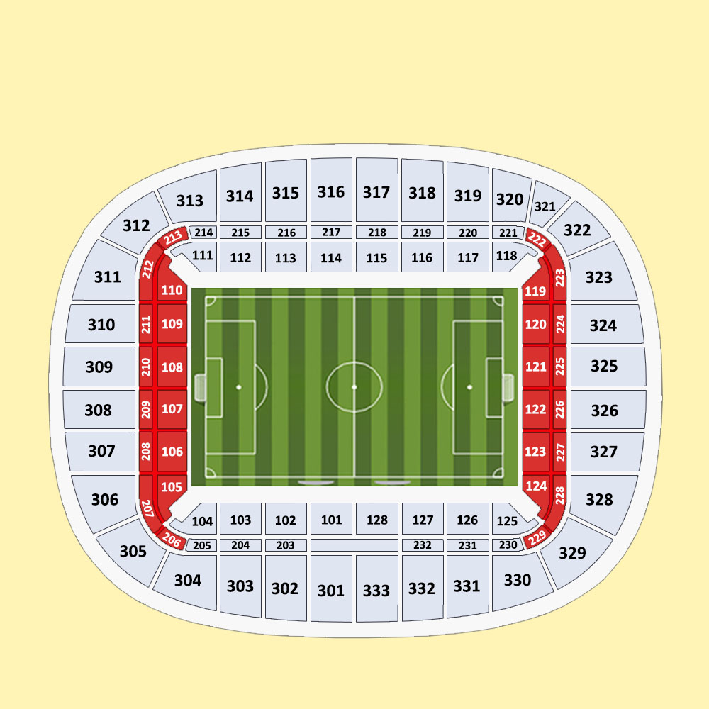 San Mames Stadium Seating Plan