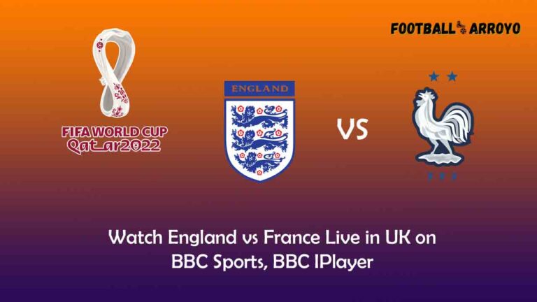 Watch England vs France Live in UK on BBC Sports, BBC IPlayer