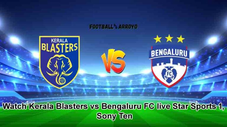 Watch Kerala Blasters vs Bengaluru FC live in India on Star Sports 1, Sony Ten (11 Dec 2022)