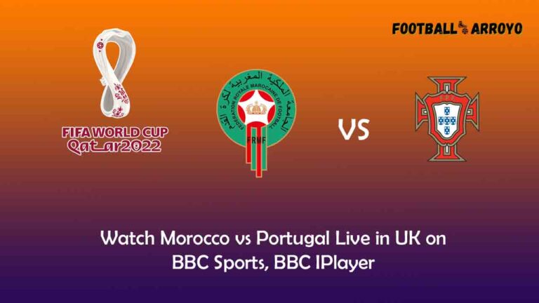 Watch Morocco vs Portugal Live in UK on BBC Sports, BBC IPlayer