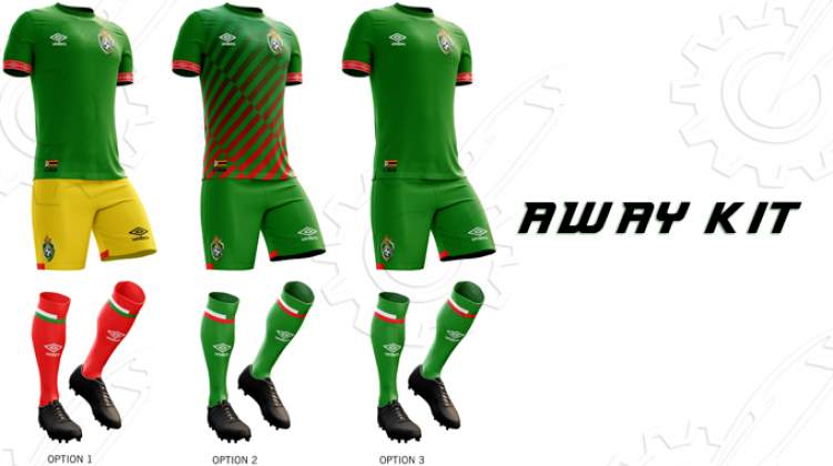 Zimbabwe National Football Team Kit