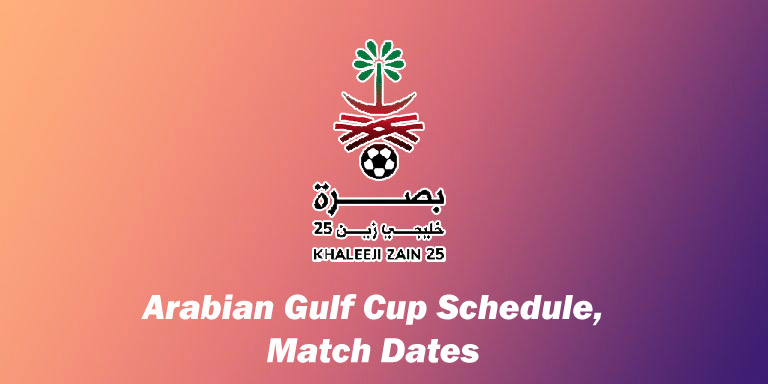 Arabian Gulf Cup 2023 Schedule, Match Dates, Venues