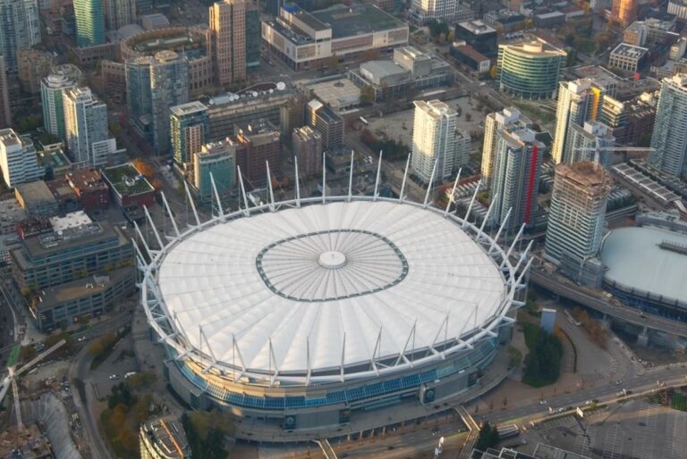 BC Place Stadium Capacity, Tickets, Seating Plan, Records, Location, Parking
