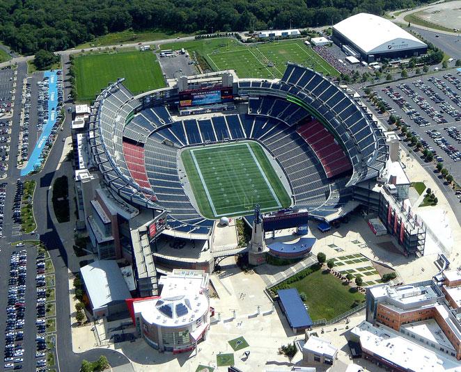Gillette Stadium Capacity, Tickets, Seating Plan, Records, Location, Parking