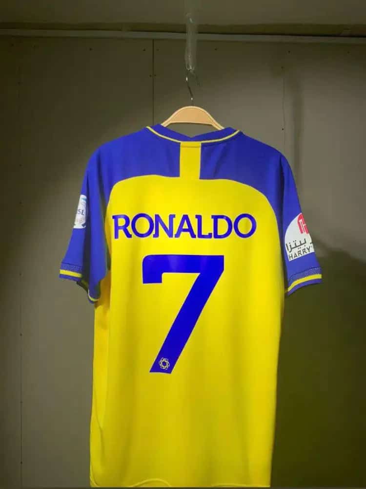 Ronaldo’s jersey is already on sale at Al Nassr